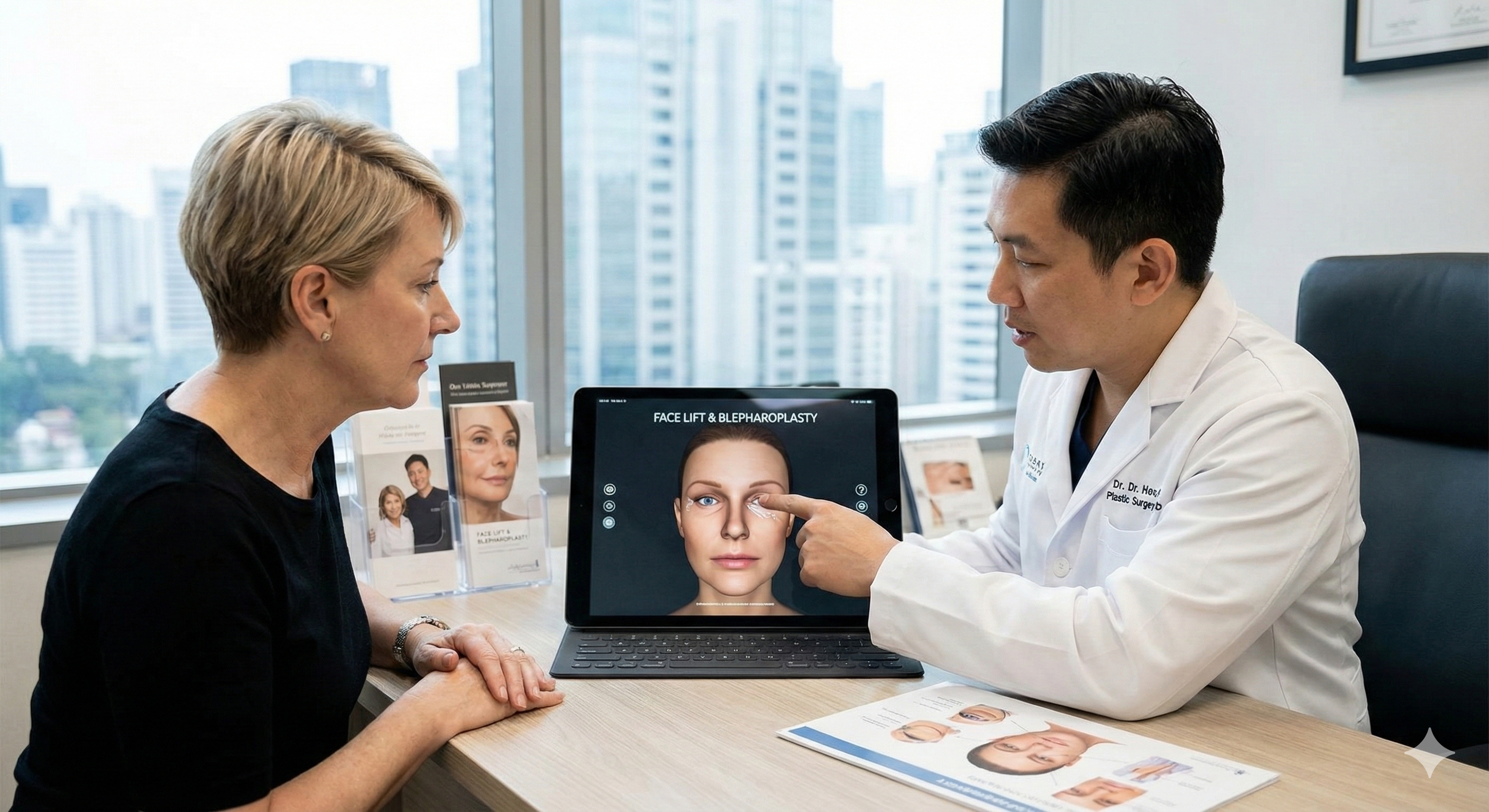 Face Lift and Eyelid Surgery