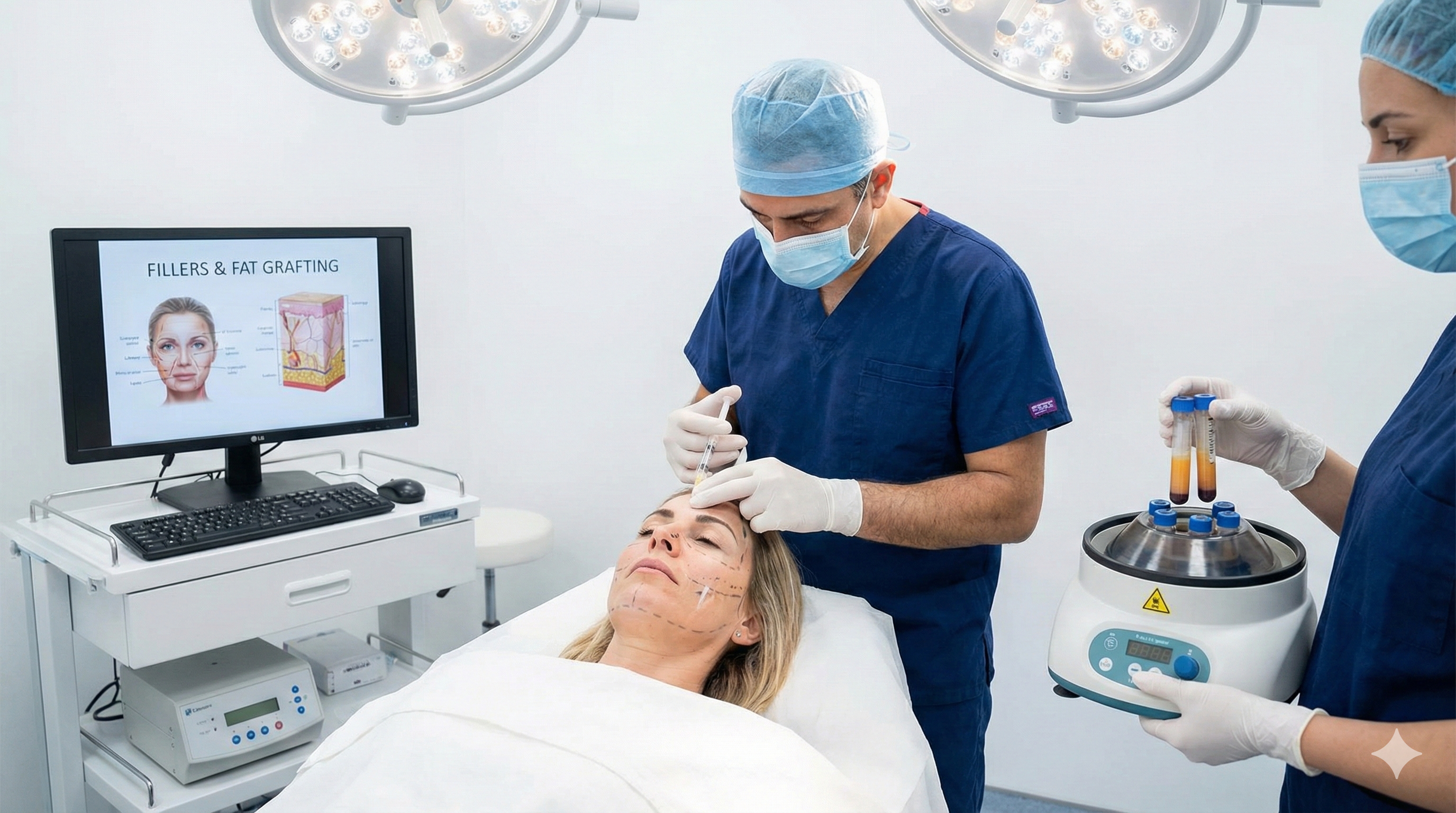 Dermal Fillers and Fat Grafting