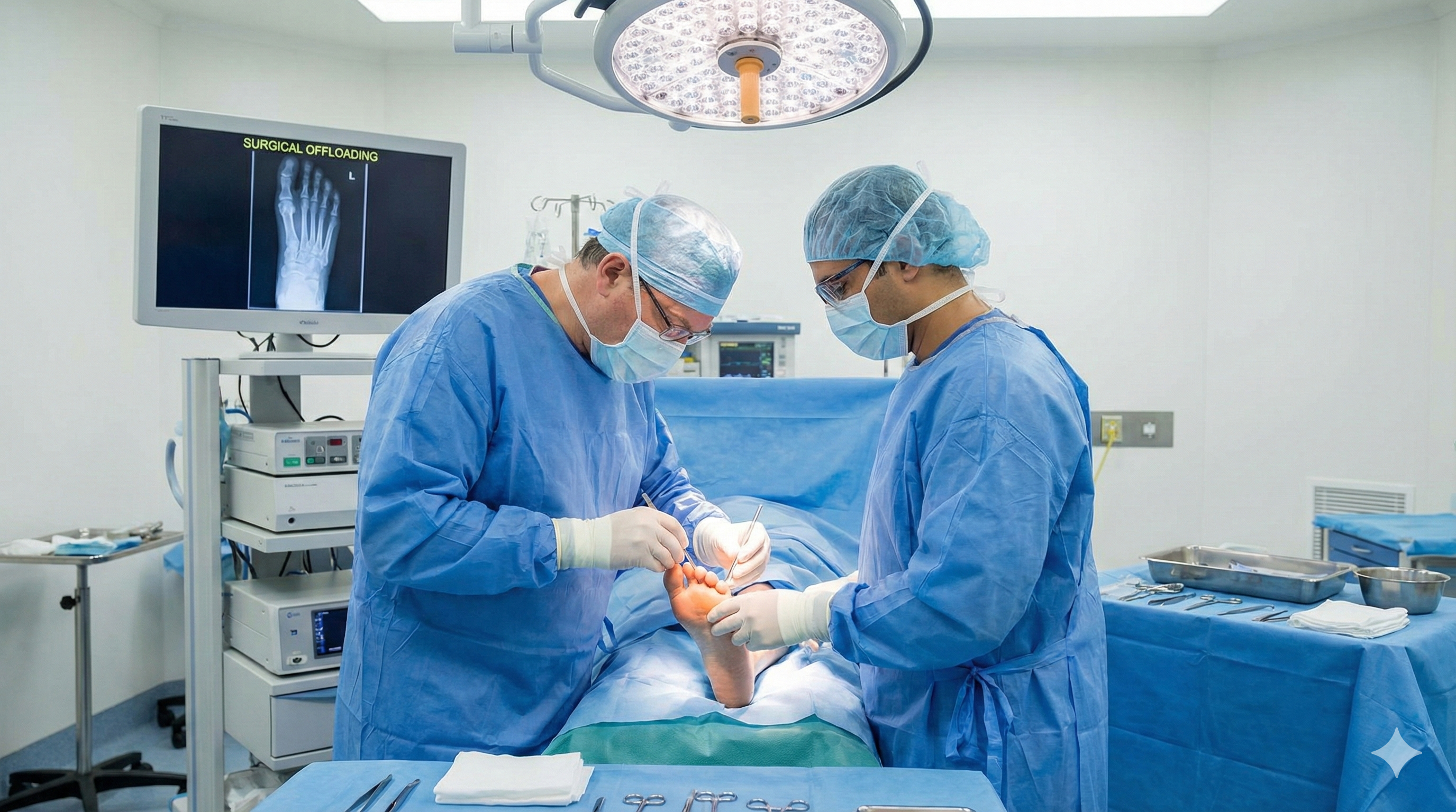 Surgical offloading procedures