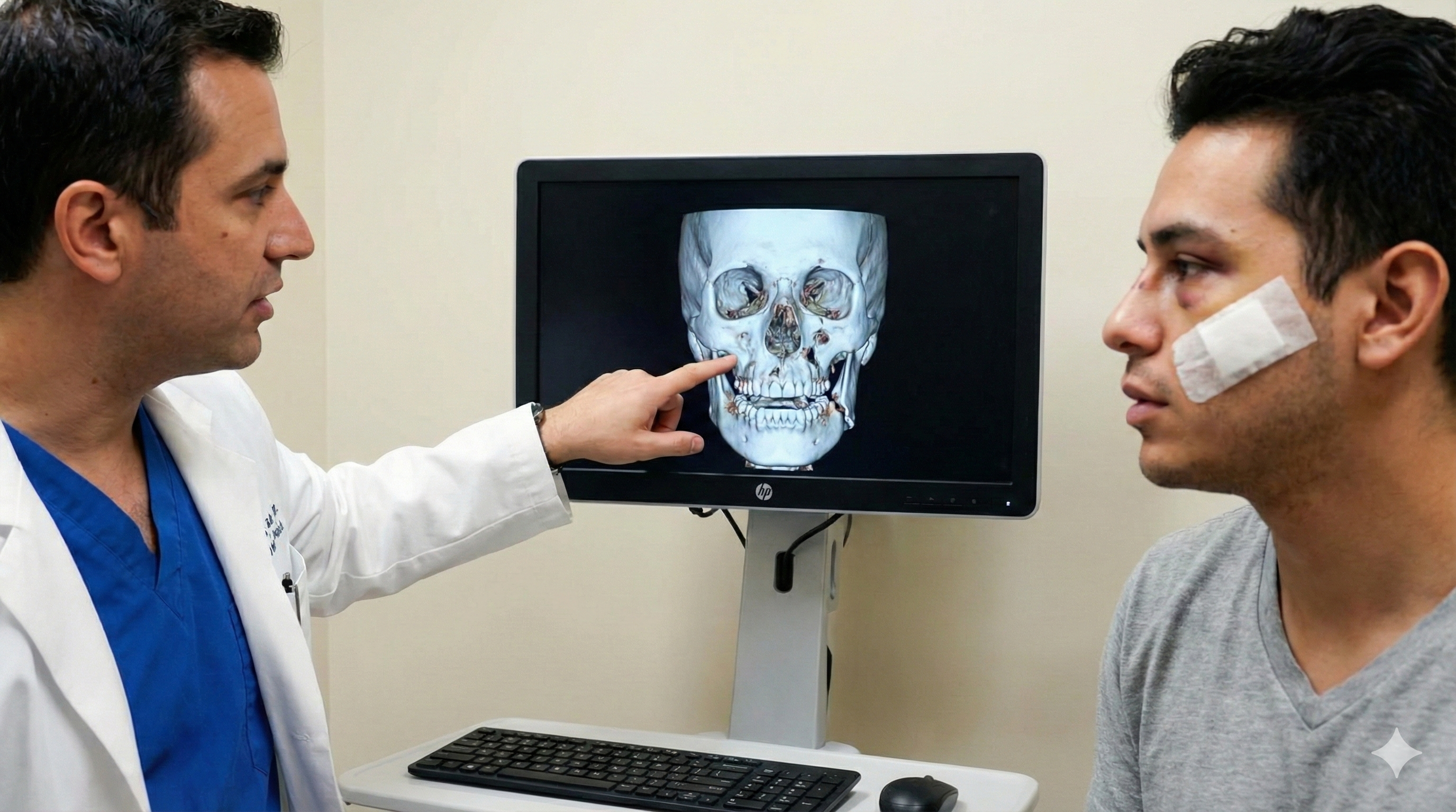 Facial injuries and fractures