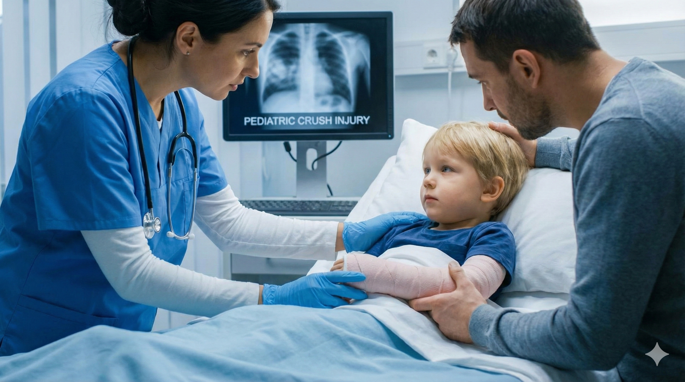 Pediatric and crush injuries